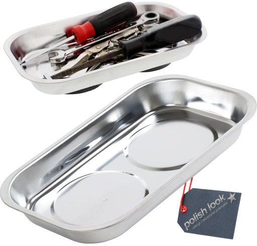 Organizér nádoba na odpadky magnetická miska na skrutky 240x140mm