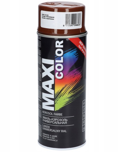 MAXI COLOR LAK V SPREJI Hnedá RAL 8011 400ml