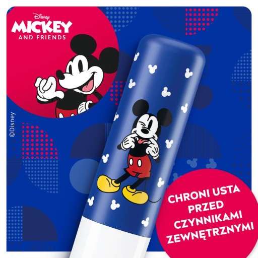 NIVEA Disney Caring rúž - The Classic Mickey Mouse - edícia