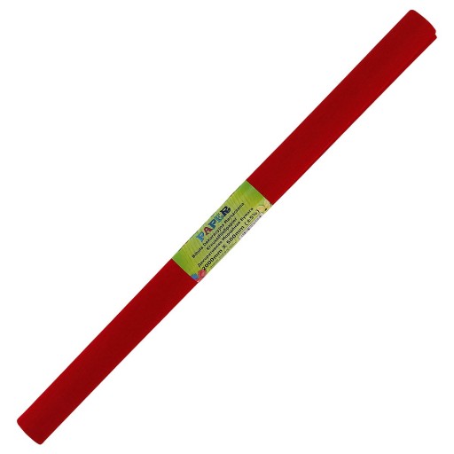 Titánový krimpovaný hodvábny papier 200x50 ČERVENÁ 158952