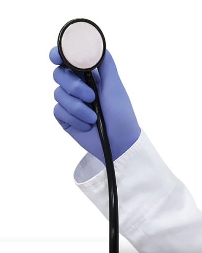 Nitrilové rukavice BEZ PRÁŠKU modré EASYCARE ZARYS modré veľkosť XL 100 ks.