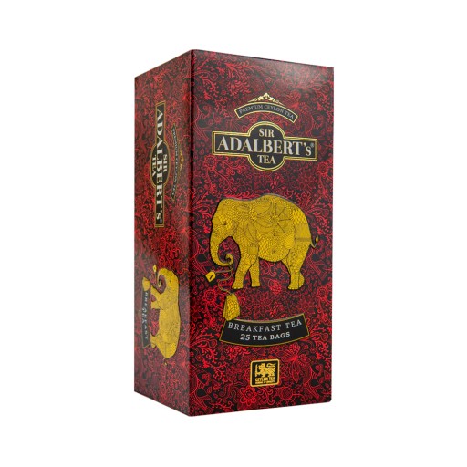 SIR ADALBERT'S BLACK TEA RAŇAJKOVÝ ČAJ Cejlónsky 25T