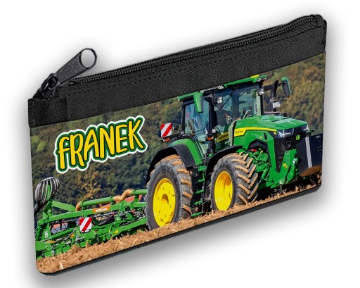 JOHN DEERE PUZDRO NA ceruzku VAŠE MENO RÔZNE DIZAJNY