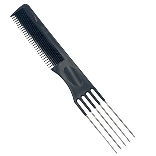 Kadernícka hrebeňová vidlica Black XHAIR xh01469