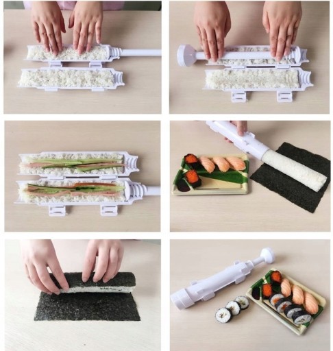 STROJ NA VÝROBU SUSHI TUBY BAZOOKA ROLLER