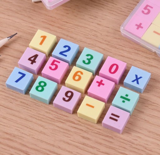 Sada gumičiek na matematické čmáranie