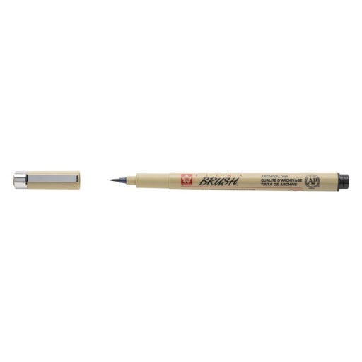 SAKURA Pigma Brush (čierna)