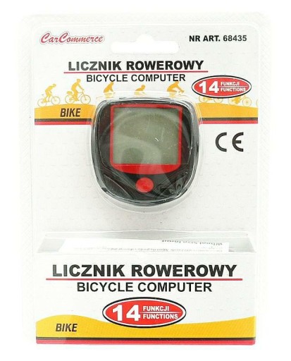 Bicykel Počítadlo kilometrov Tachometer 14 - Funkčný