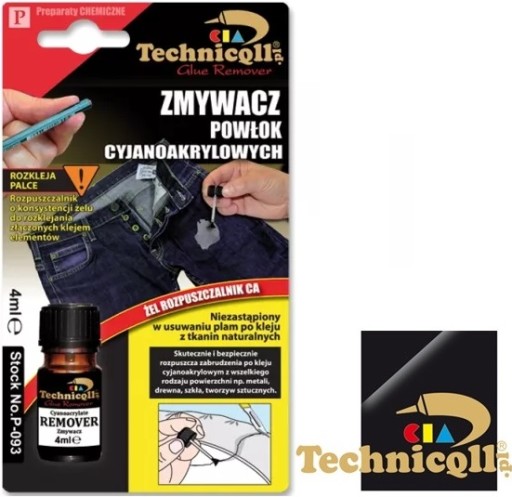ROZPÚŠŤADLO NA ODSTRAŇOVAČ LEPIDIEL 4ml KYANOACRYL KYANOAKRYL