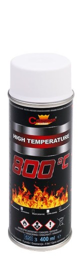 Biely sprej odolný voči teplu Champion 400 ml