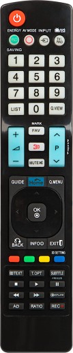 UNIVERZÁLNE DIAĽKOVÉ OVLÁDANIE PRE LG TV VCR DVR