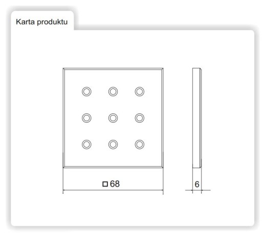 LED SVIETIDLÁ 12VDC 2W TEPLÁ BIELA 2700K OPLED 22/BC AMIX