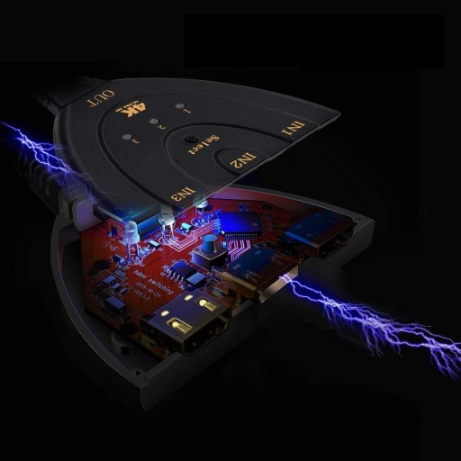 SWITCH 3-v-1 HDMI Splitter 3D 4K 2K HDCP Wwa