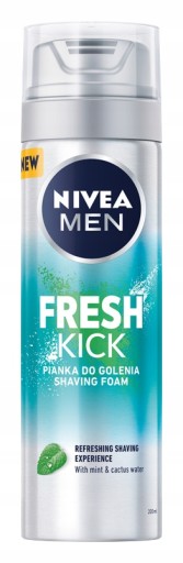 NIVEA Men Fresh Kick pena na holenie 200 ml