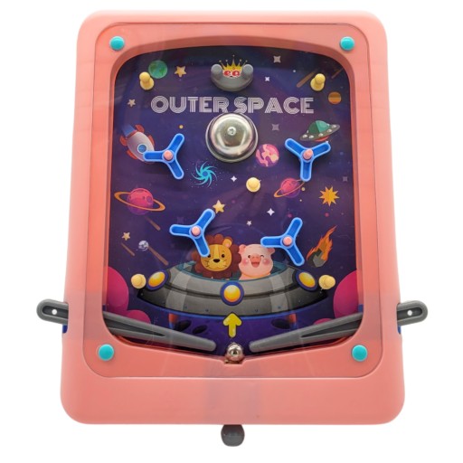 ZRUČNOSTNÁ HRA PINBALL ružová FLIPPER