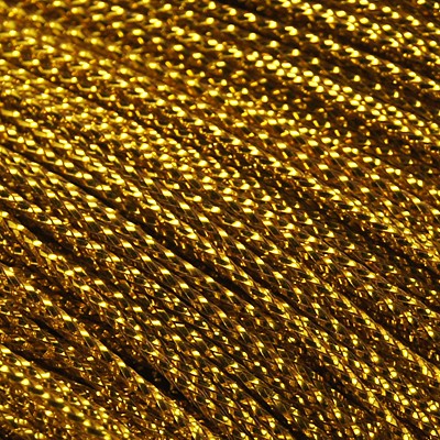 Vyšívacia niť, metalická, zlatá, 0,8 mm, 100 m/návin