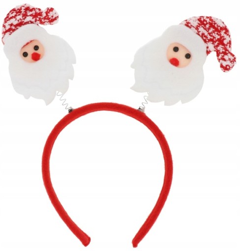 VIANOČNÁ HLAVA HLAVA HLAVA ČELENKA VLASNÁ NA VIANOCE SOBOV SANTA CLAUS