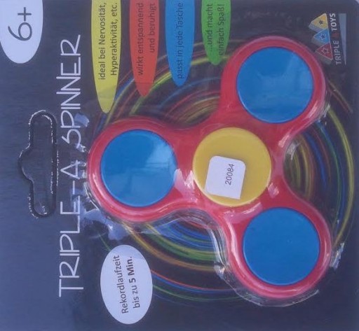 ORIGINÁLNY FIDGET SPINER SA TOČÍ AŽ 5 MINÚT
