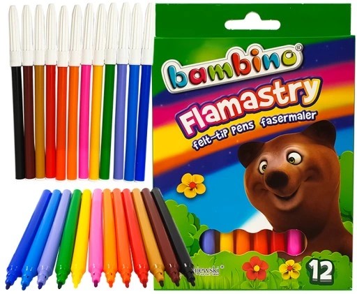FAREBNÉ TRIPS fixky BAMBINO 12 ks