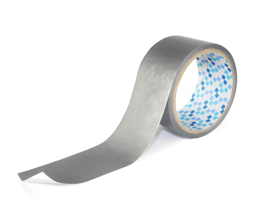 STRIEBORNÁ VYZTUŽENÁ OPRAVNÁ PÁSKA DUCT TAPE 48/10m SILNÁ VODEODOLNÁ