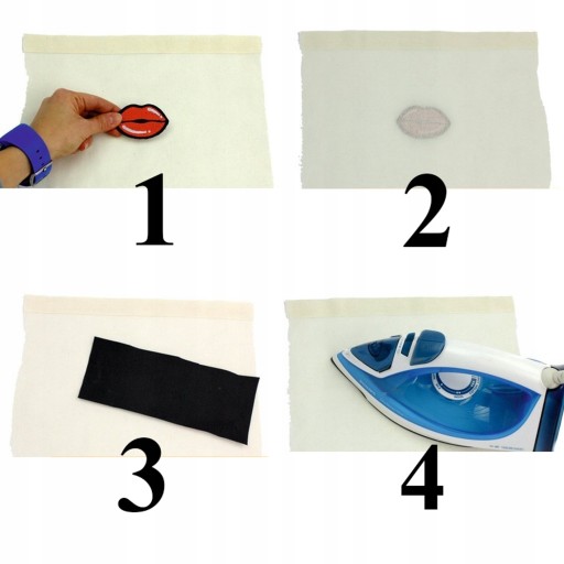 Nažehľovacia vyšívačka s plodom avokáda