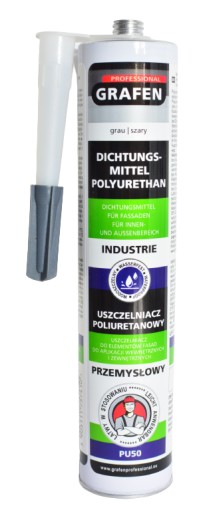 GRAFEN polyuretánový tmel PU50 sivý 300ml
