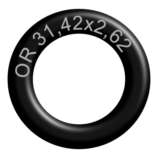 Oring 31,42x2,62 NBR70 guma odolná voči oleju (1 ks)