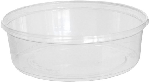 PP nádoba na šaláty, raw omáčky, 150 ml, okrúhla, 100 ks