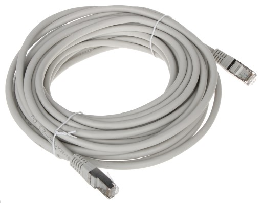 Patchcord RJ45/FTP6/10-GY kat.6 sivý 10m