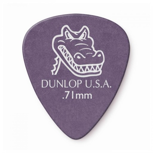 Trsátko 0,71 mm pre gitaru Dunlop Gator Grip 417R.71