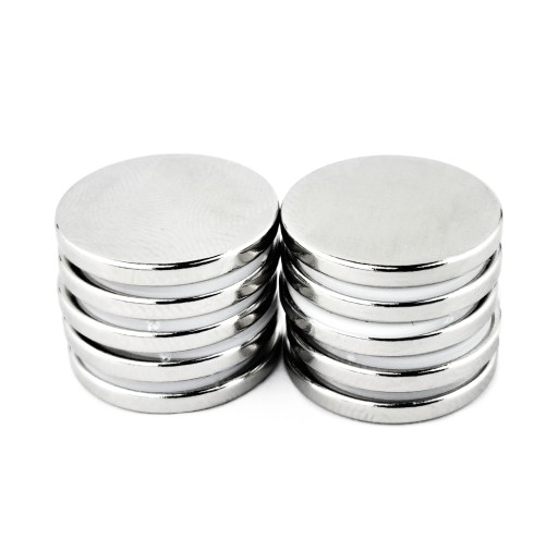 SILNÝ VALEC NEODYMOVÝ MAGNET 17x2 MM - 10 KS