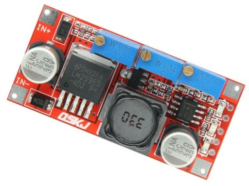 LM2596 POWER LED OVLÁDAČ napájanie 1,5-30V 2-3A