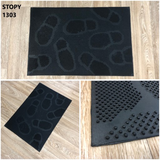 STIERAČ TENKÝ GUMOVÝ 40X60, PROTIŠMYK