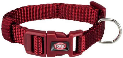 Trixie PREMIUM nylonový obojok pre psov S-M; Fuchsiová