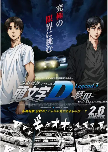 Plagát Anime Manga Initial D initd_019 A3