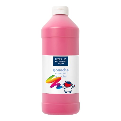 TEMPERA PLAKÁTOVÁ FARBA 1L RUŽOVÁ L&B