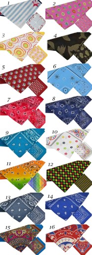 BANDANA Motor Harley Bavlna Veľká BANDAMA