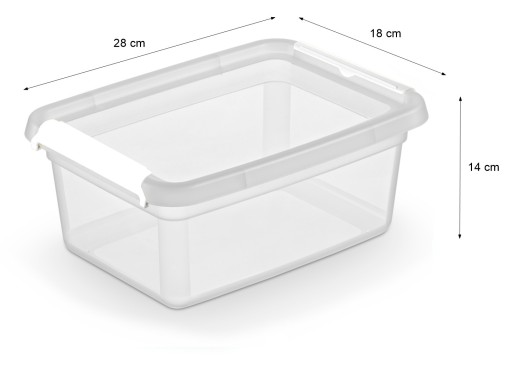 ORGANIZÉR BOX NÁDOBA S VÍKOM 4,5l