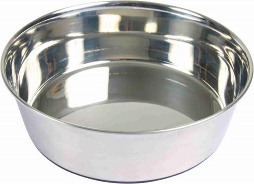 KOVOVÁ MISKA S GUMOVÝM PODKLADOM 1L/17cm