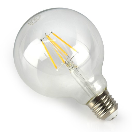 DEKORAČNÁ ŽIAROVKA G95 LED E27 8W FILAMENT 4000K