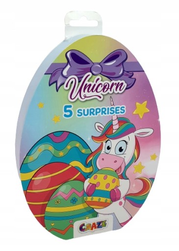 SET EGG SURPRISE SET UNICORN UNICORN