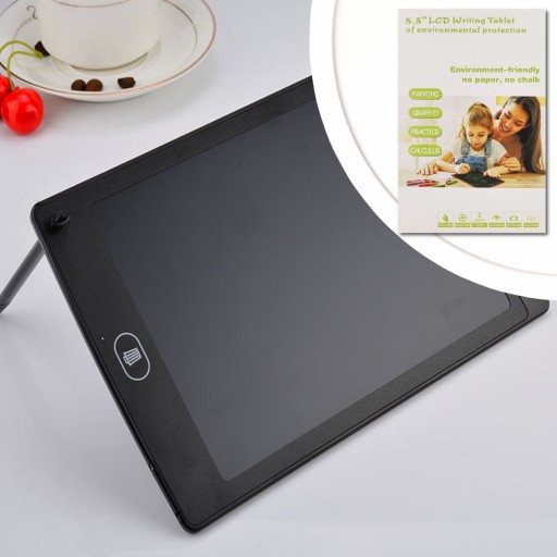 8,5-PALCOVÝ GRAFICKÝ TABLET NA KRESLENIE, OBRAZOVANIE, TABUĽKA LCD, ČIERNA