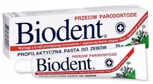 Biodent zubná pasta proti paradentóze 75g