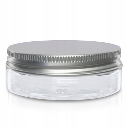 PET plastová krabička 50ml s hliníkovým uzáverom