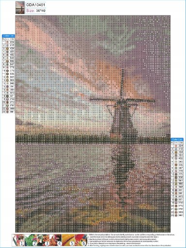 Obrázok Diamantové vyšívanie Mozaika SUNSET na nalepenie diamantov 5D