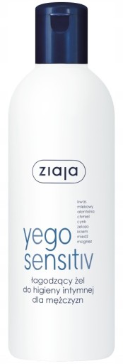 ZIAJA yego sensitive gél na intímnu hygienu 300ml