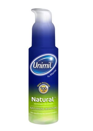 UNIMIL Prírodný hydratačný intímny gél 100 ml