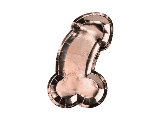 Rovnaké platničky na penis forever, ružové zlato, 26,5x1