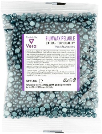 Dimax granule z tvrdého vosku Green Azulene 100g