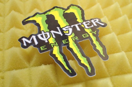 NÁLEPKA ENERGIE LOGO DAKAR RACING MOTOCROSS RALLYE 7,5 x 7,8 cm